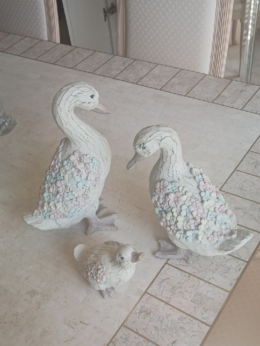 Home Decor/Duck Family,,set of 3,indoor/outdoor,Valeri/Qvc, New Set/ "Resin" - Picture 11 of 11